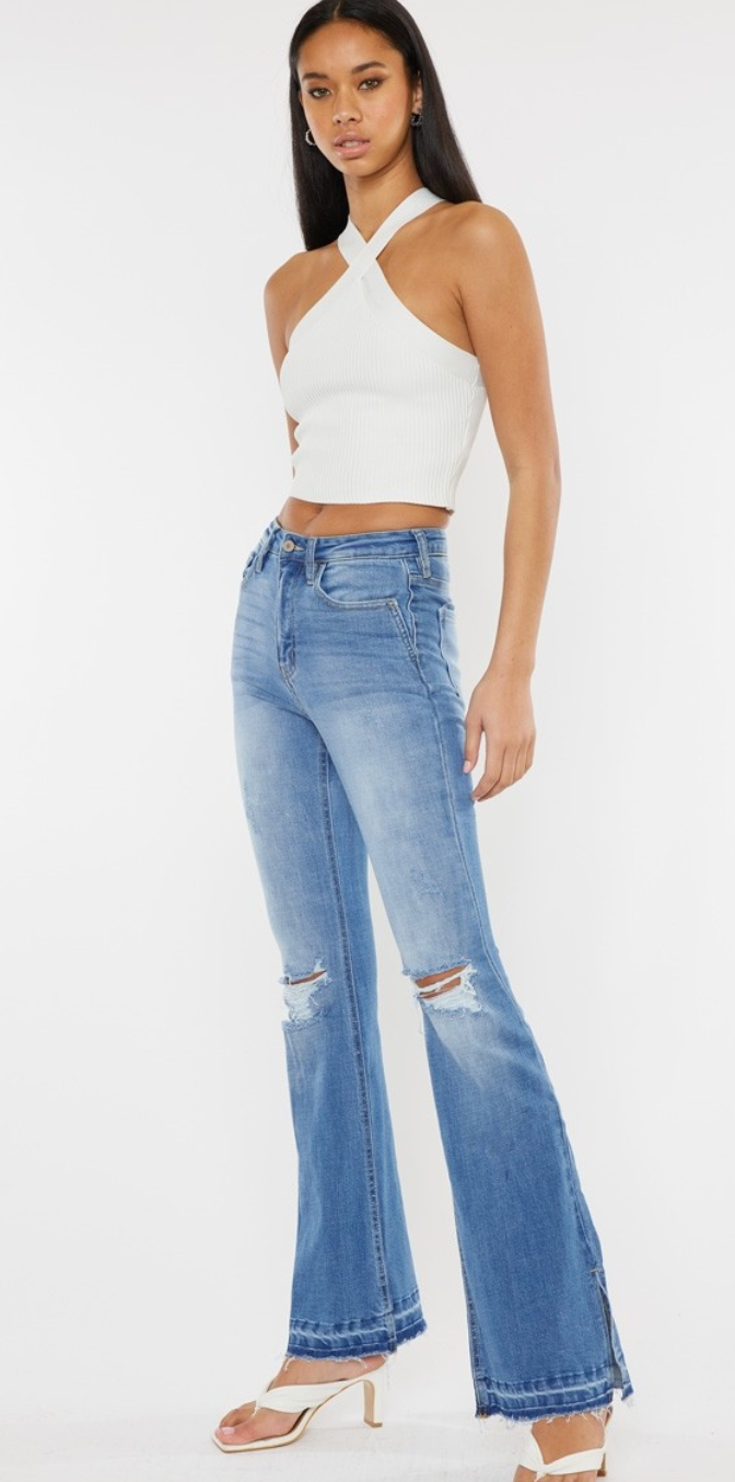Kan Can USA High Rise Flare Jeans